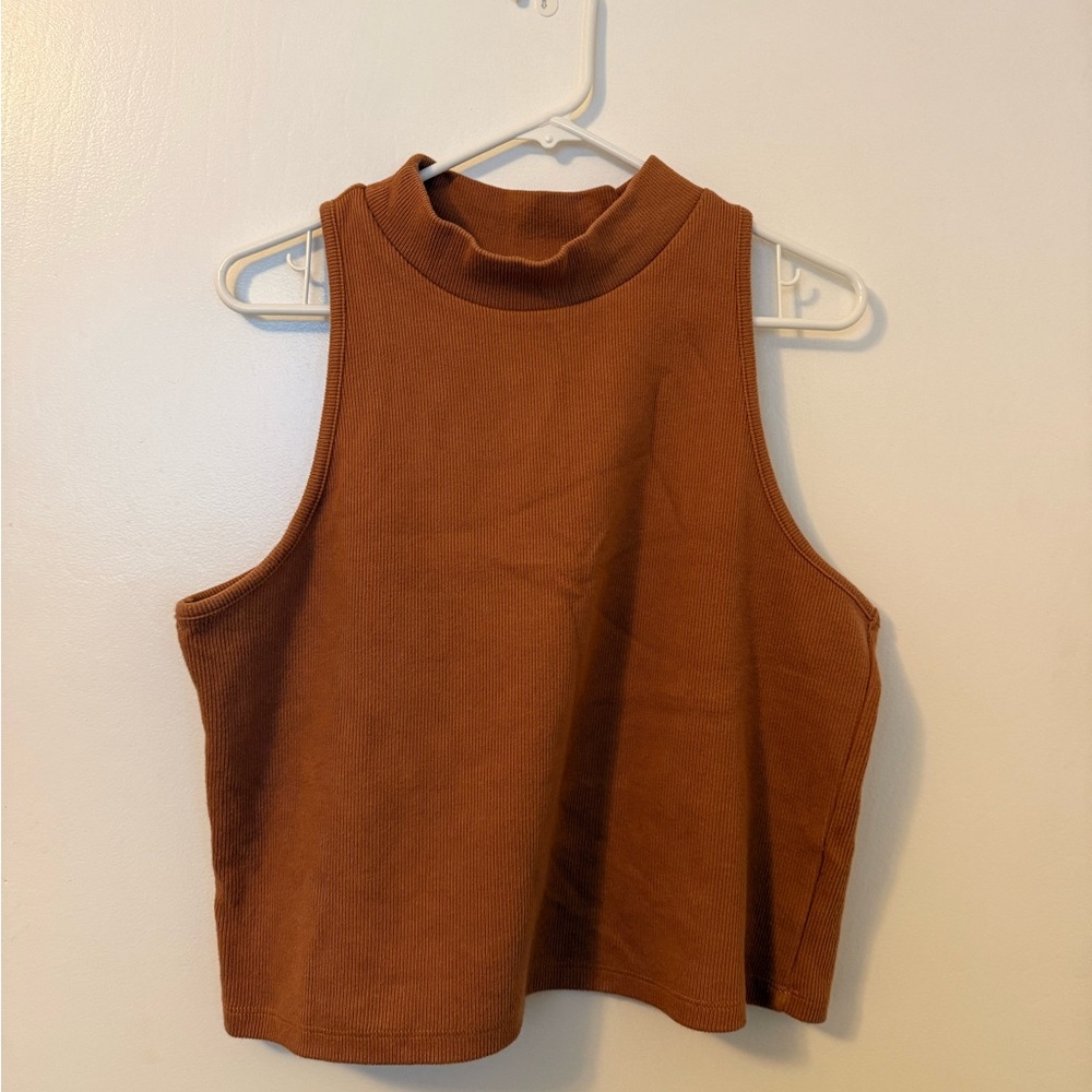 a new day Tan Sleeveless Tank Top